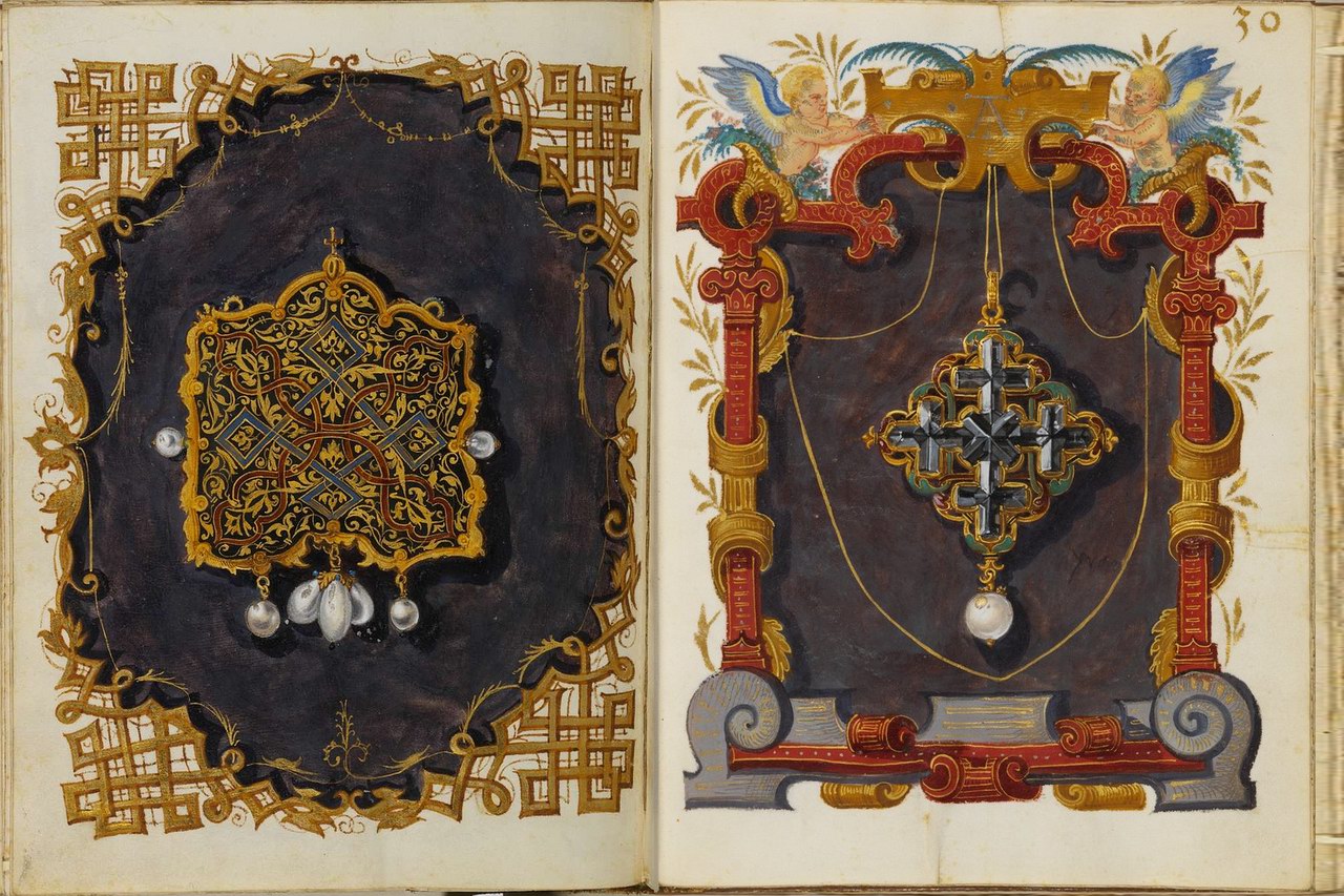 Книга сокровищ герцогини Анны Баварской в Музее янтаря